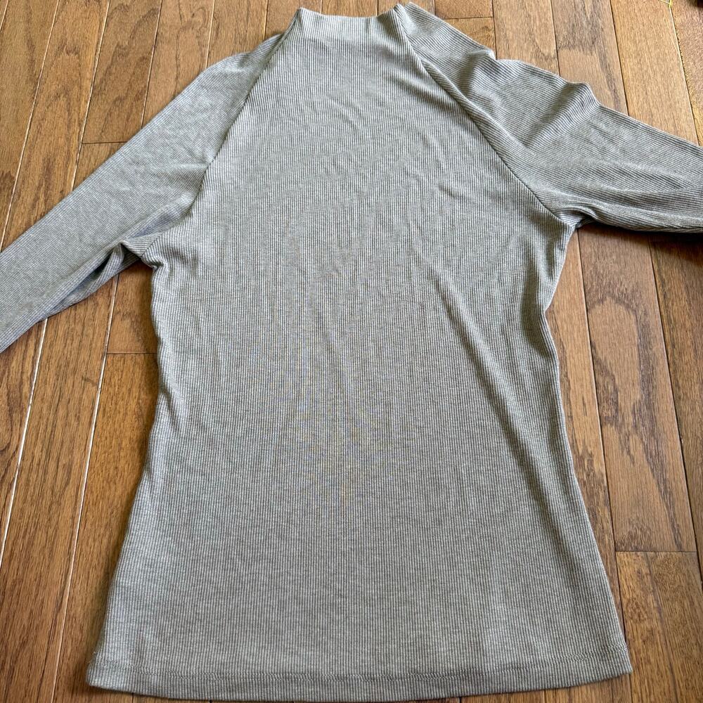 LNA Revolve | Beige Oatmeal Lyndell Thermal Long Sleeve Top Size Small Lounge - Picture 3 of 9